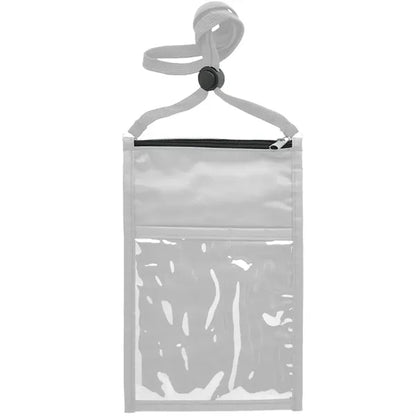 Large Double Pouch Neck Wallet