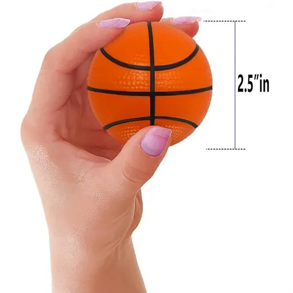 Mini Basketball Stress Relief Foam Balls