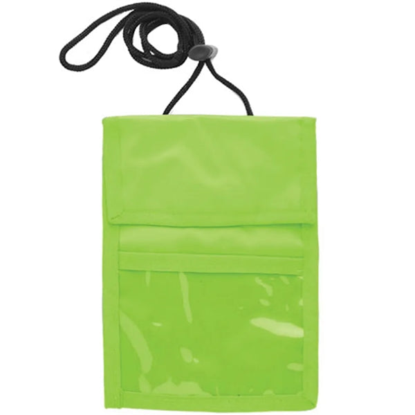 Two Pocket Flap Neck Wallet