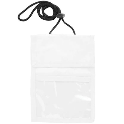 Two Pocket Flap Neck Wallet