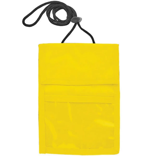 Two Pocket Flap Neck Wallet