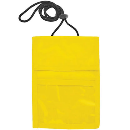Two Pocket Flap Neck Wallet