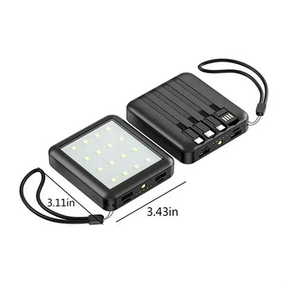 Rechargeable 20000mAh Portable Power Bank