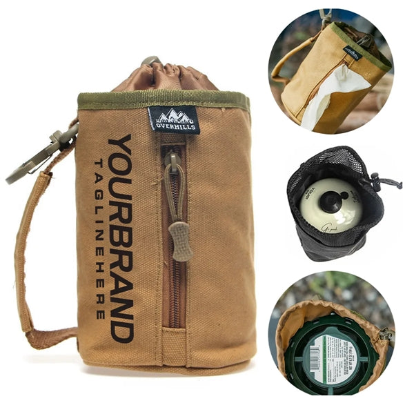 Waterproof Portable Tactical Toilet Paper Holder Bag