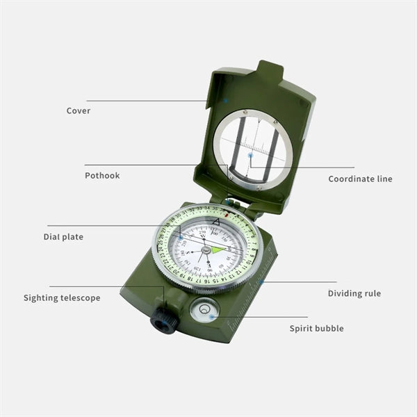 High-Precision Multi-Functional American Outdoor Compass