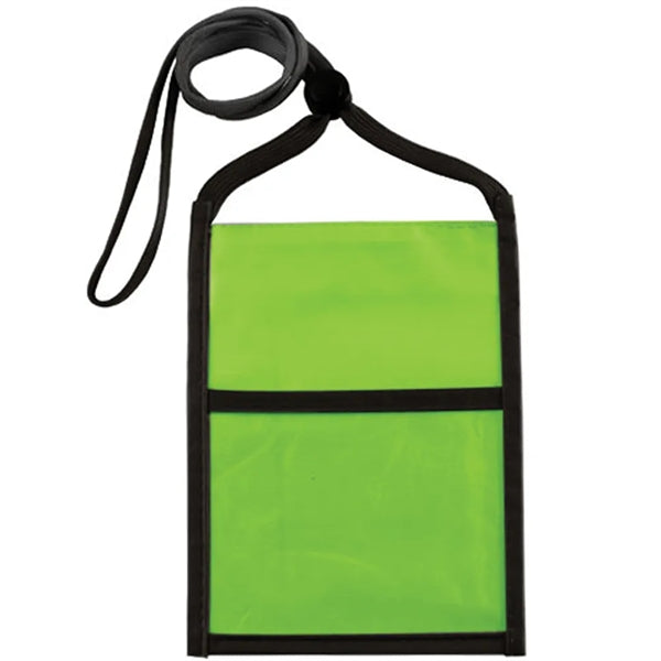Two Tone Double Window Pouch