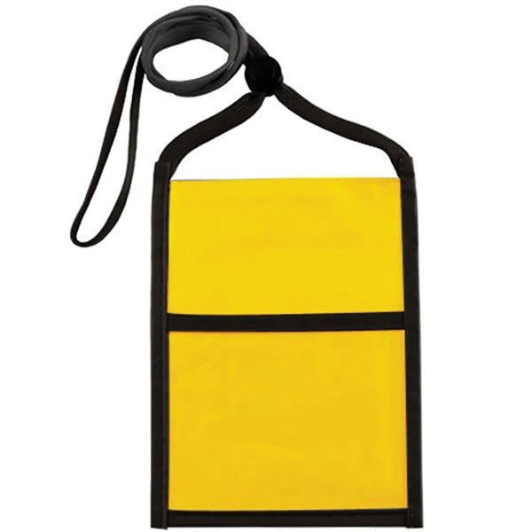Two Tone Double Window Pouch