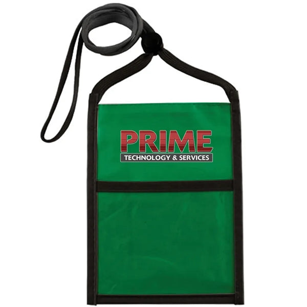 Two Tone Double Window Pouch