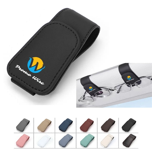 Car Visor Sunglasses Card Ticket Glasses Holder