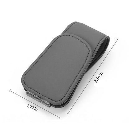 Car Visor Sunglasses Card Ticket Glasses Holder