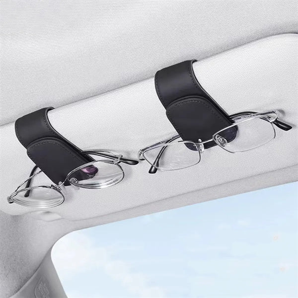 Car Visor Sunglasses Card Ticket Glasses Holder
