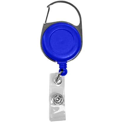 Retractable Carabiner Badge Reel with Belt Clip