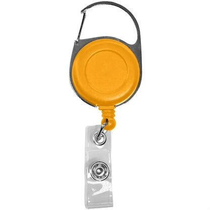 Retractable Carabiner Badge Reel with Belt Clip