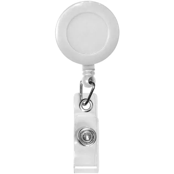 Retractable Badge Reel with Rotating Bulldog Clip