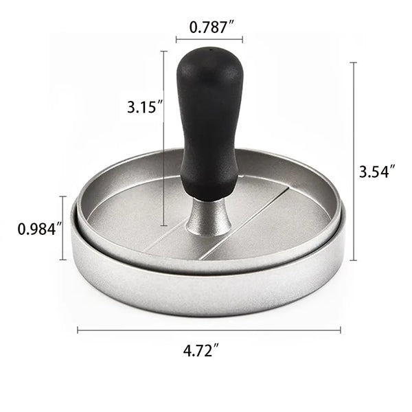 5"stainless Steel Hamburger Press Patty Maker