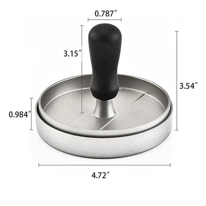 5"stainless Steel Hamburger Press Patty Maker