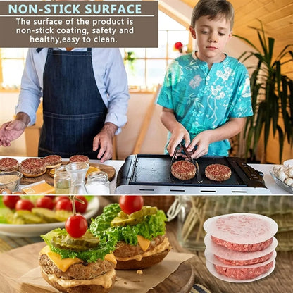 5"stainless Steel Hamburger Press Patty Maker