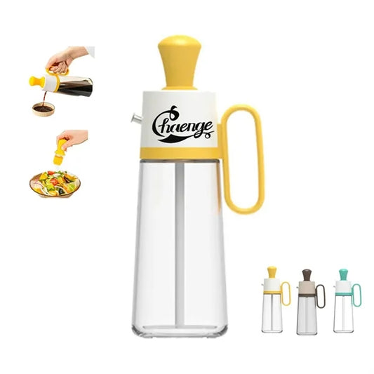 3-In-1 Olive Oil Dispenser Bottle For Kitchen With Brush