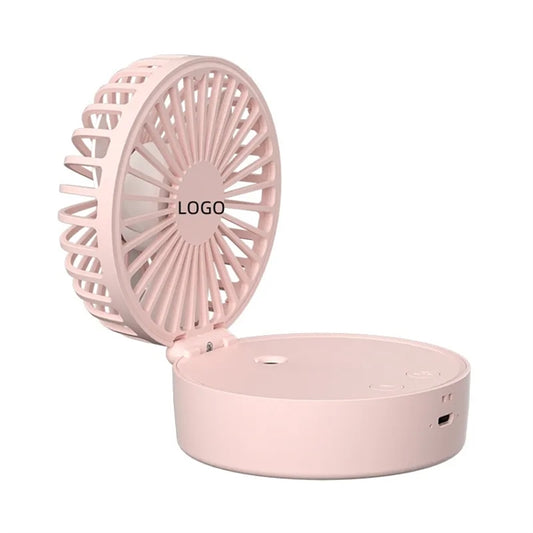 Misting Small Fan Handheld Folding