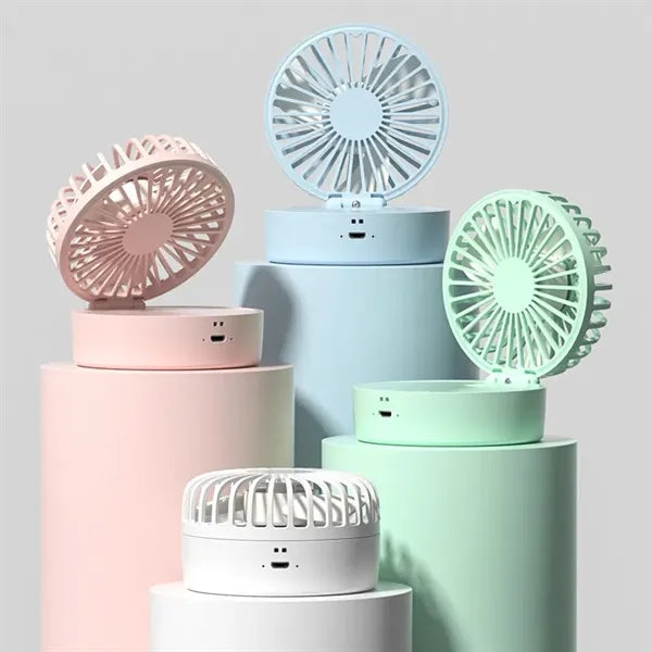 Misting Small Fan Handheld Folding