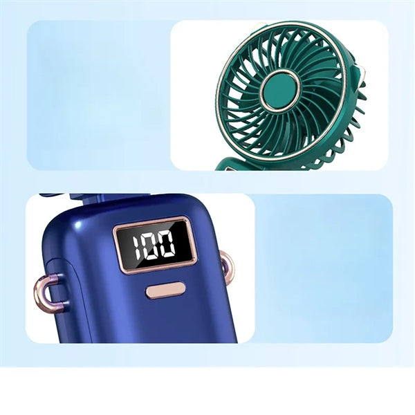 Digital Aromatherapy Portable Fan
