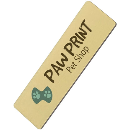 3" x 1" Digitally Printed Name Badge