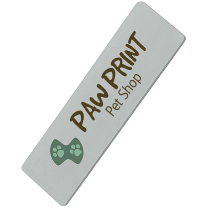 3" x 1" Digitally Printed Name Badge
