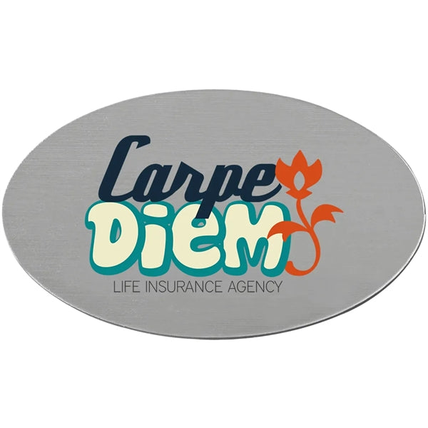 3" x 2" Plastic Name Badge