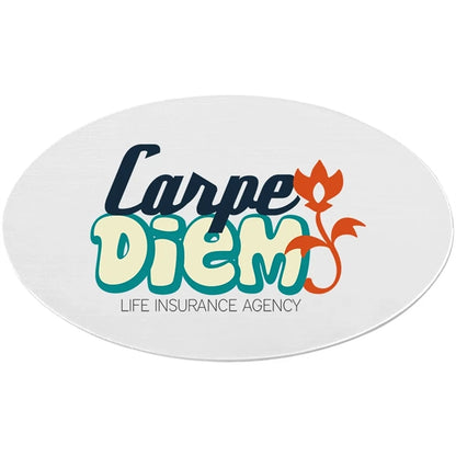 3" x 2" Plastic Name Badge