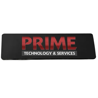 3" x 1" Metal Name Badge