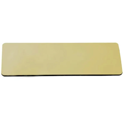 3" x 1" Metal Name Badge