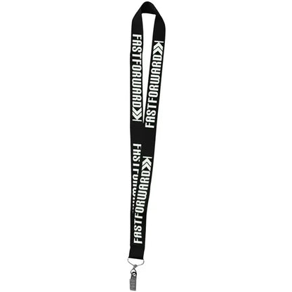 1" Polyester Silkscreen Lanyard