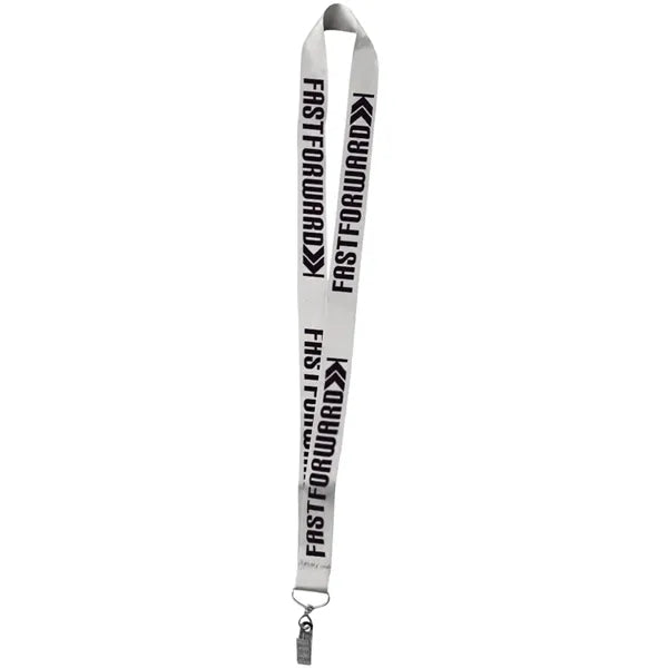 1" Polyester Silkscreen Lanyard