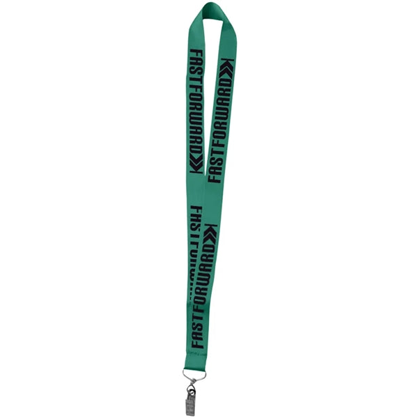 1" Polyester Silkscreen Lanyard