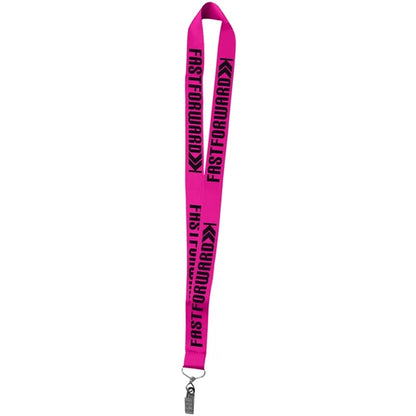 1" Polyester Silkscreen Lanyard