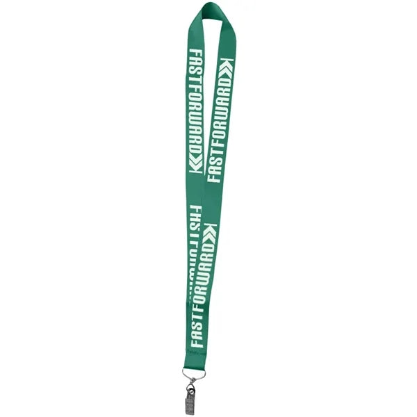 1" Polyester Silkscreen Lanyard