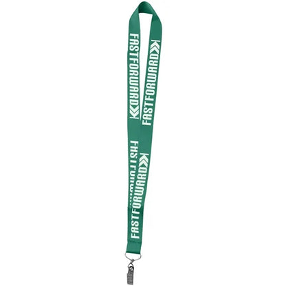 1" Polyester Silkscreen Lanyard