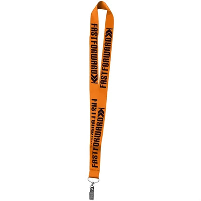 1" Polyester Silkscreen Lanyard