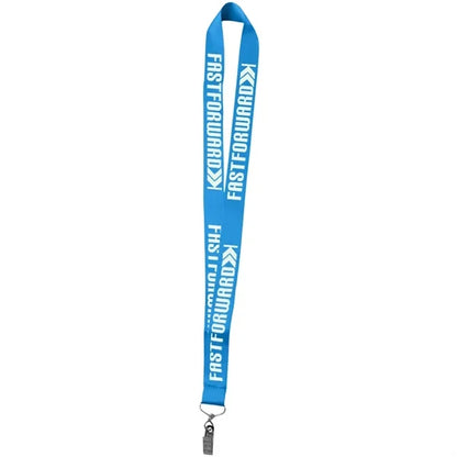 1" Polyester Silkscreen Lanyard