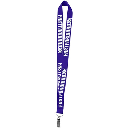 1" Polyester Silkscreen Lanyard