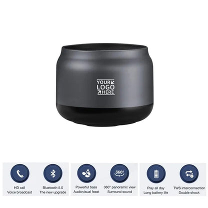 Metal Stereo TWS Bluetooth Speaker