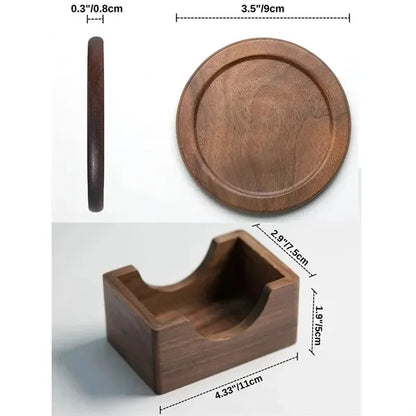 Natural Wood Coaster