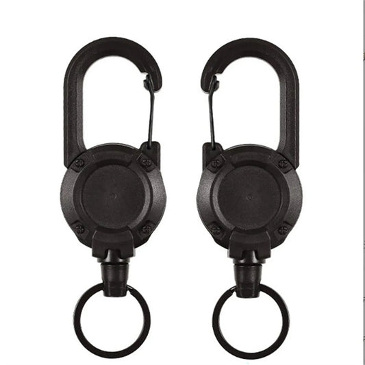 Outdoor Automatic Retractable Anti-Theft Tactical Keychain