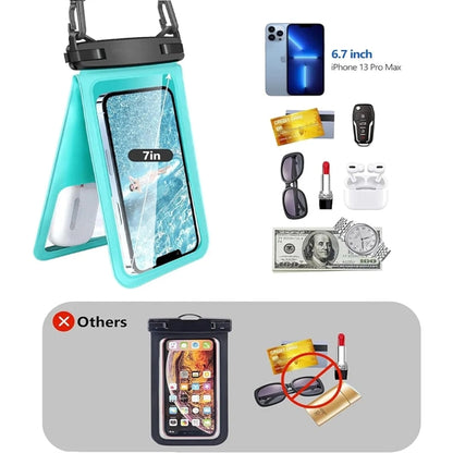 Ipx8 Dual Capacity Cell Phone Waterproof Bag