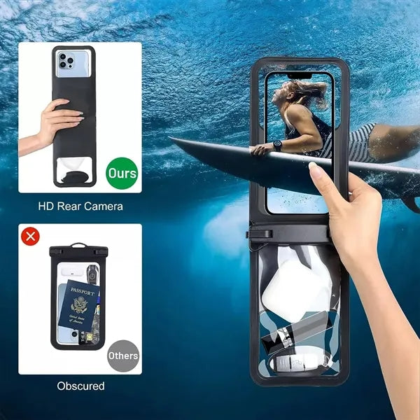 Ipx8 Dual Capacity Cell Phone Waterproof Bag