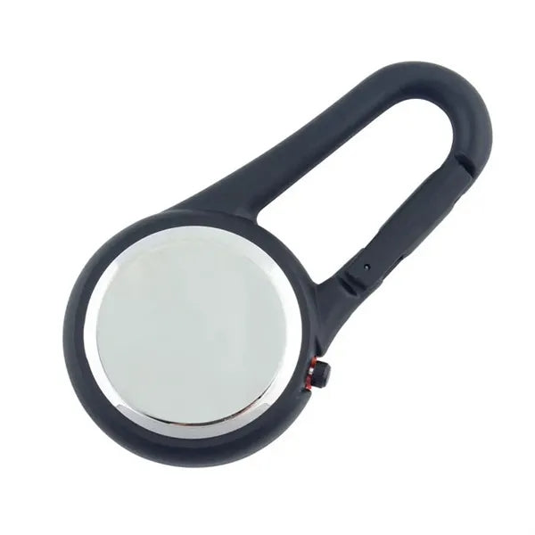 Luminous Pocket Watch with Carabiner