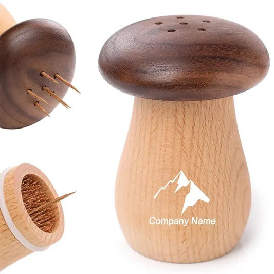 Wooden Mushroom Toothholder