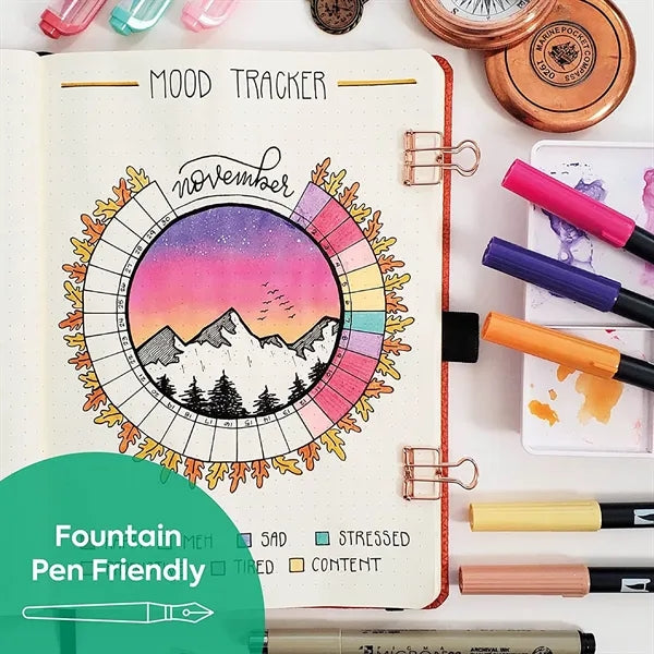 Dotted Medium Notebook