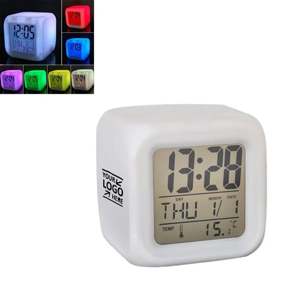 Color Change Digital Alarm Clock