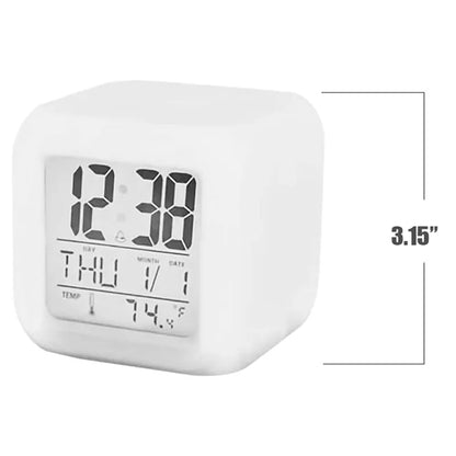 Color Change Digital Alarm Clock